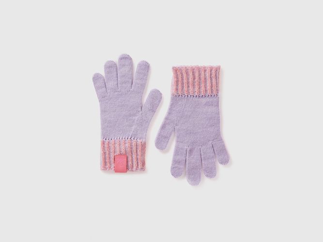 Benetton, Gants En Maille, taille XL-3XL, Lilas, Enfants - United Colors of Benetton - Modalova