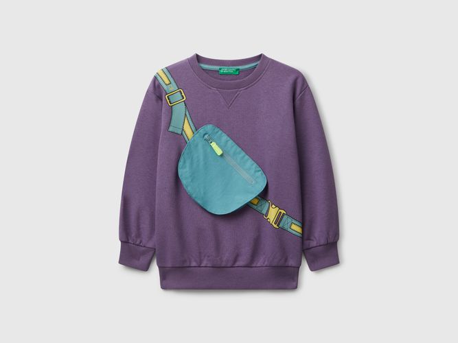 Benetton, Sweat-shirt Avec Pochette, taille 12-18,, Enfants - United Colors of Benetton - Modalova