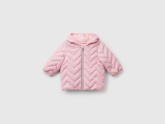 Benetton, Veste En Duvet Matelassée Avec Oreilles, taille 12-18, Rose, Enfants - United Colors of Benetton - Modalova