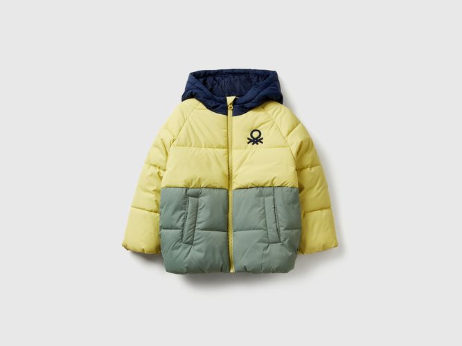 Benetton, Veste Matelassée « rain Defender », Taille: 12-18, Moutarde, Enfants - United Colors of Benetton - Modalova