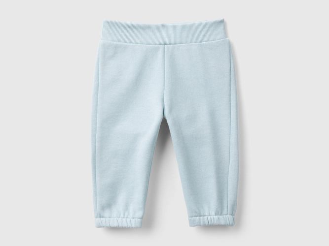 Benetton, Pantalon En Molleton De Coton Bio, taille 0-1, Bleu Vert, Enfants - United Colors of Benetton - Modalova