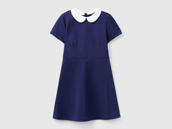 Benetton, Robe À Col Détachable, taille 3XL, Bleu Foncé, Enfants - United Colors of Benetton - Modalova