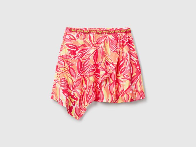 Benetton, Mini-jupe À Imprimé Tropical, taille 2XL, Multicolore, Enfants - United Colors of Benetton - Modalova