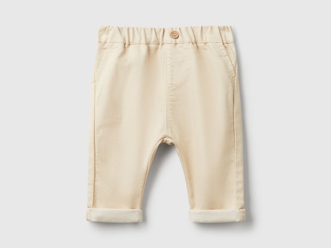 Benetton, Pantalon En Coton Stretch, taille 1-3, , Enfants - United Colors of Benetton - Modalova