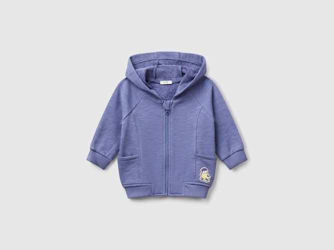 Benetton, Sweat-shirt En Éponge, taille 3-6, Bleu, Enfants - United Colors of Benetton - Modalova