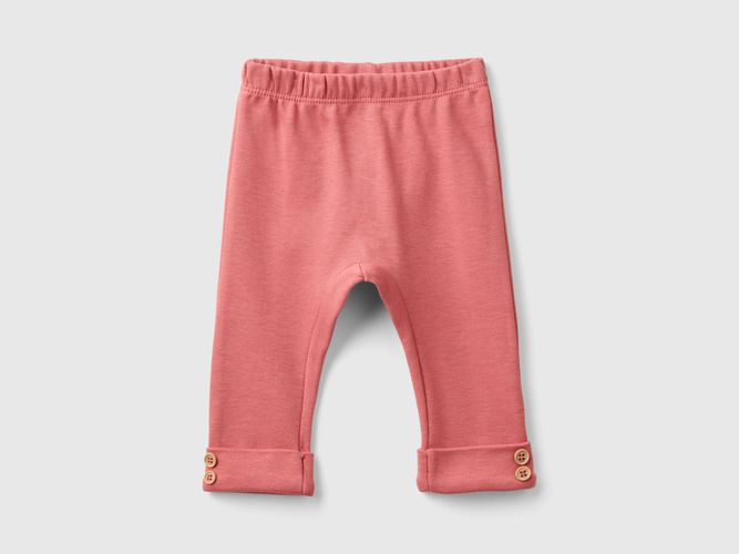 Benetton, Legging En Coton Bio, taille 0-1, , Enfants - United Colors of Benetton - Modalova