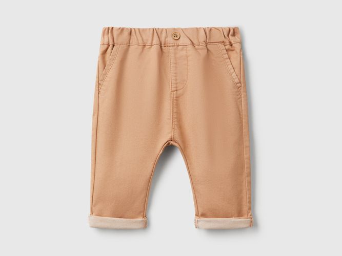 Benetton, Pantalon En Coton Stretch, taille 1-3, , Enfants - United Colors of Benetton - Modalova