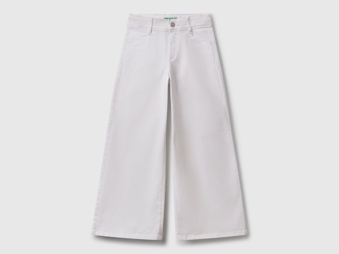 Benetton, Pantalon Large, taille 2XL, Blanc, Enfants - United Colors of Benetton - Modalova