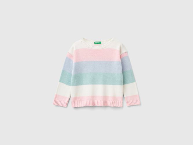 Benetton, Pull Rayé, taille 12-18, Multicolore, Enfants - United Colors of Benetton - Modalova