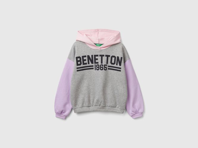 Benetton, Sweat 100 % Coton À Capuche, taille 2XL, Multicolore, Enfants - United Colors of Benetton - Modalova