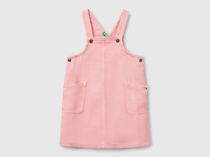 Benetton, Robe Salopette Fluide, taille 18-24, Rose, Enfants - United Colors of Benetton - Modalova