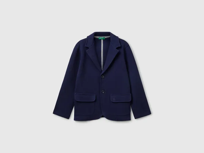 Benetton, Blazer Avec Poches, taille 2XL, Bleu Foncé, Enfants - United Colors of Benetton - Modalova