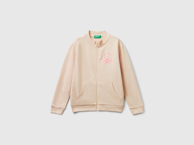 Benetton, Sweat-shirt À Imprimé Pailleté, taille 12-18, Chair, Enfants - United Colors of Benetton - Modalova