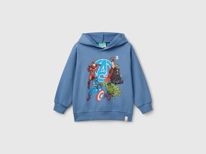 Benetton, Sweat marvel Avengers, taille 12-18, Bleu Clair, Enfants - United Colors of Benetton - Modalova