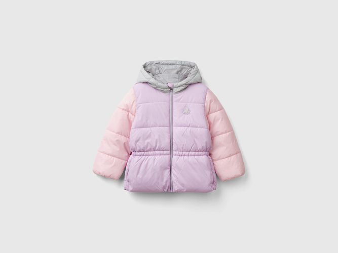 Benetton, Blouson En Nylon À Capuche, taille 12-18, Multicolore, Enfants - United Colors of Benetton - Modalova