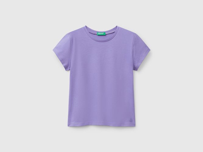 Benetton, T-shirt En Pur Coton, taille 2XL, Bleu Pervenche, Enfants - United Colors of Benetton - Modalova