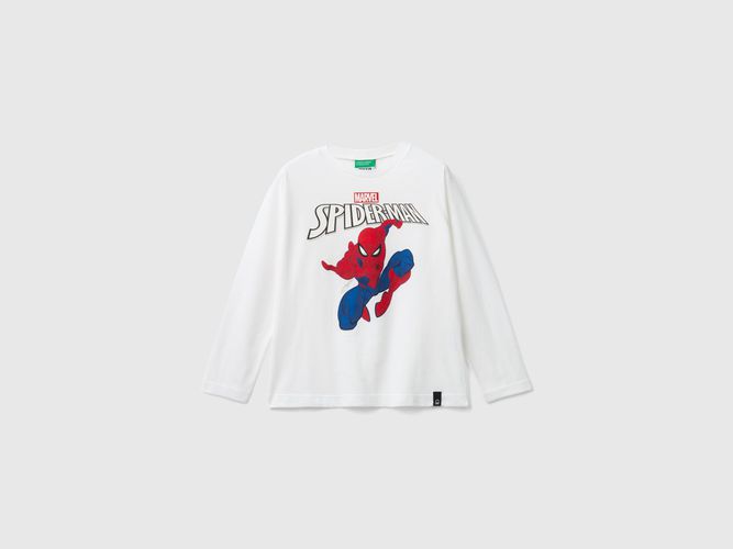 Benetton, T-shirt Blanc marvel Spiderman, taille 2XL, Blanc, Enfants - United Colors of Benetton - Modalova