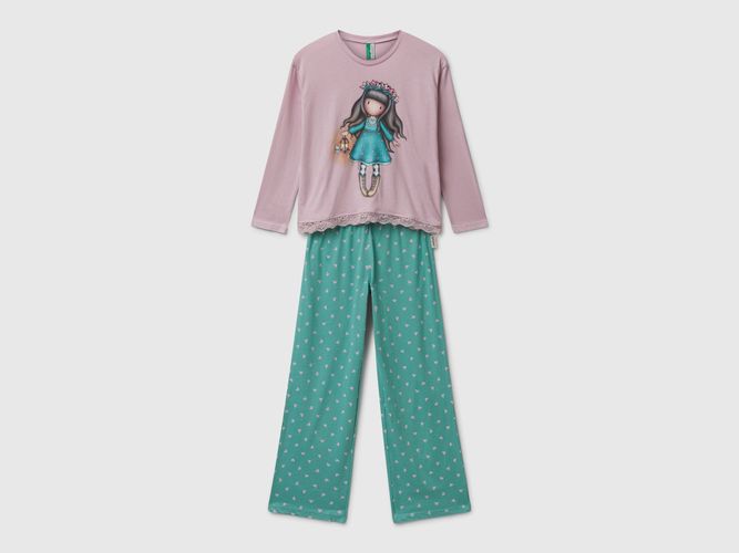 Benetton, Pyjama santoro Gorjuss, taille 18-24, Rose, Enfants - United Colors of Benetton - Modalova