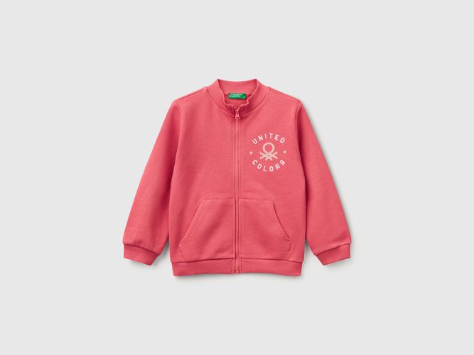 Benetton, Sweat-shirt Zippé En Coton, taille 12-18, , Enfants - United Colors of Benetton - Modalova