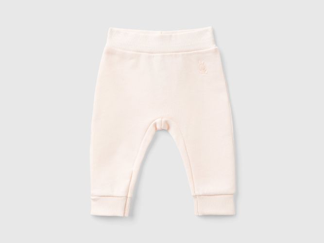 Benetton, Pantalon En Molleton De Coton Bio, taille 1-3, Rose Pâle, Enfants - United Colors of Benetton - Modalova