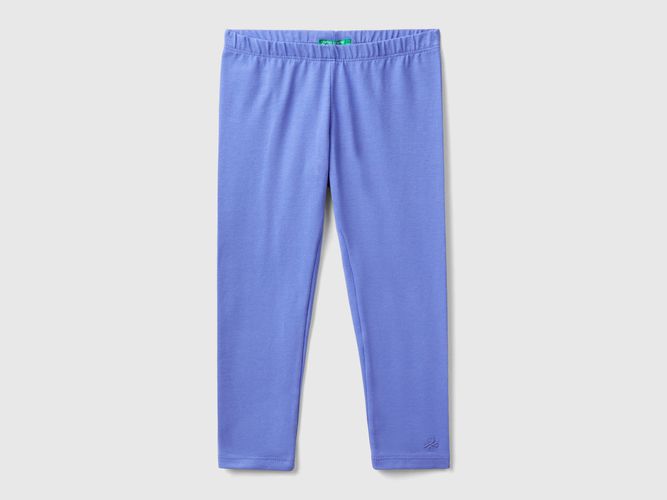 Benetton, Legging En Coton Stretch, taille 12-18, Bleu Pervenche, Enfants - United Colors of Benetton - Modalova