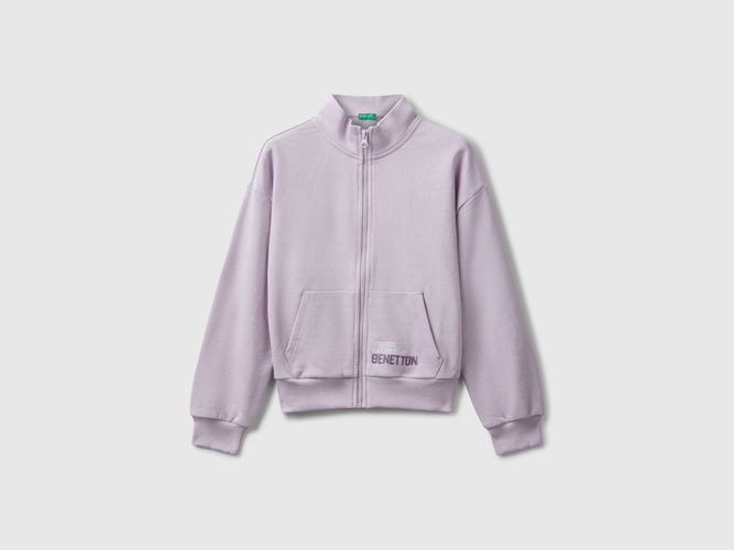 Benetton, Sweat-shirt Zippé Avec Imprimé, taille 2XL,, Enfants - United Colors of Benetton - Modalova