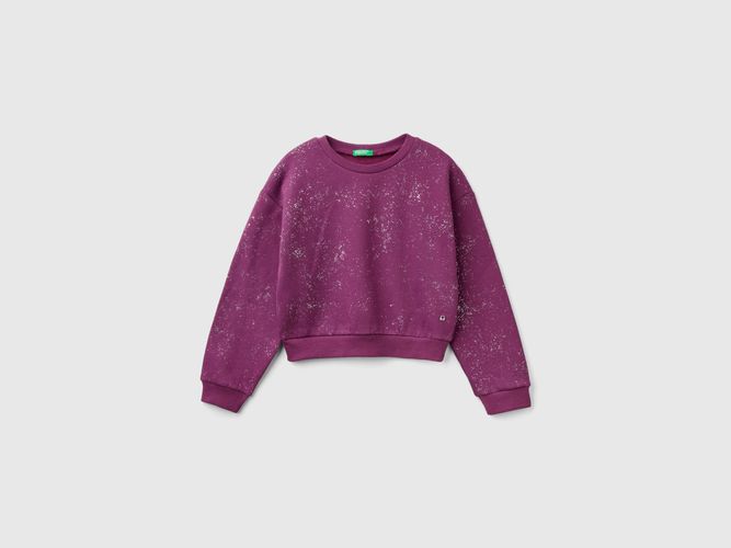 Benetton, Sweat Oversize À Strass, taille 2XL,, Enfants - United Colors of Benetton - Modalova