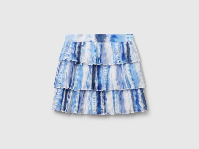 Benetton, Jupe Plissée Avec Imprimé, taille 2XL, Multicolore, Enfants - United Colors of Benetton - Modalova