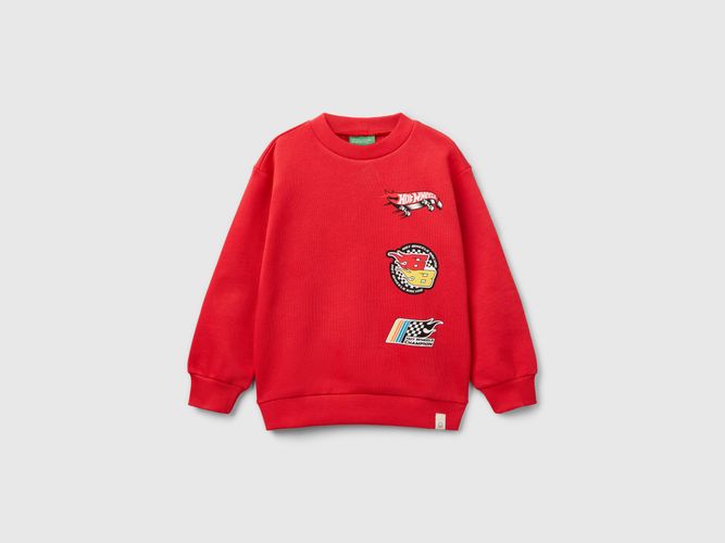 Benetton, Sweat-shirt Hot Wheels, taille 12-18, Rouge, Enfants - United Colors of Benetton - Modalova