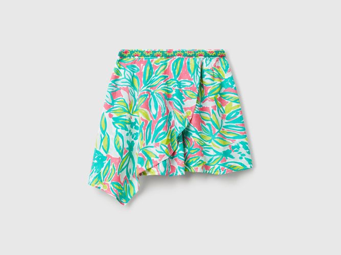 Benetton, Mini-jupe À Imprimé Tropical, taille M, Multicolore, Enfants - United Colors of Benetton - Modalova
