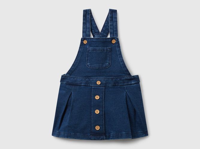 Benetton, Jupe Salopette En Jean, taille 1-3, Bleu, Enfants - United Colors of Benetton - Modalova