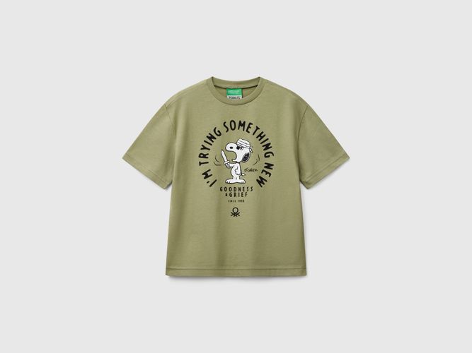 Benetton, T-shirt À Manches Courtes Snoopy peanuts, taille 2XL,, Enfants - United Colors of Benetton - Modalova