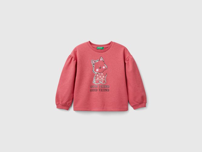 Benetton, Sweat À Imprimé Pailleté, taille 12-18, , Enfants - United Colors of Benetton - Modalova