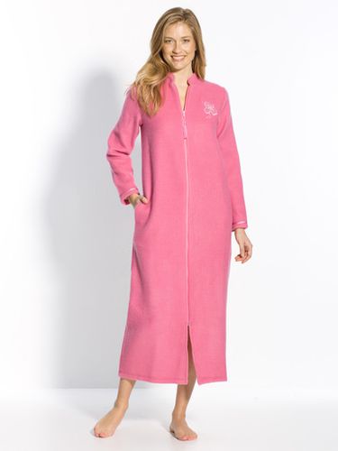 Robe de chambre zip molleton courtelle - Daxon - Modalova