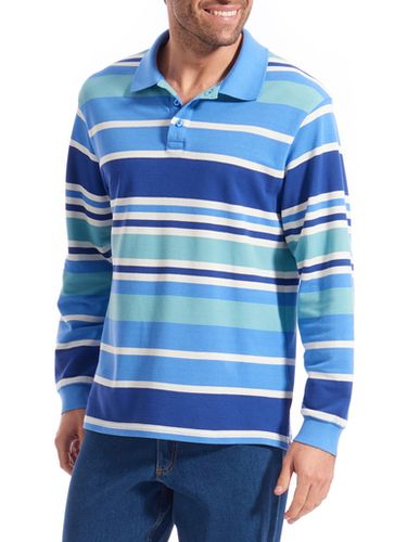 Polo manches longues pur coton - Daxon - Modalova