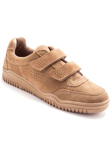 Chaussures cuir à scratch extra-larges - Pédiconfort - Modalova