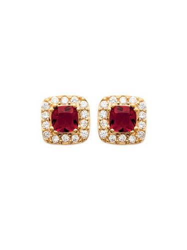 Boucles d'oreilles rubis - Daxon - Modalova