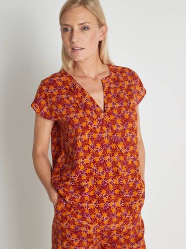 Blouse fluide manches courtes - Daxon - Modalova