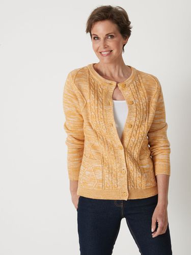 Cardigan en maille torsadée - Daxon - Modalova