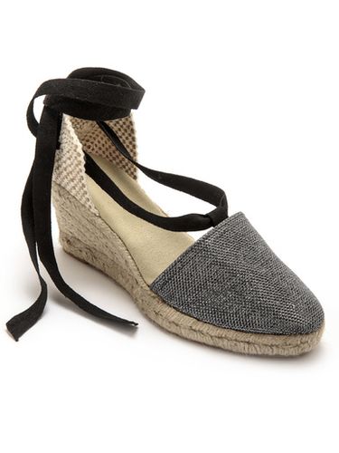 Espadrilles compensées lien cheville - Pédiconfort - Modalova