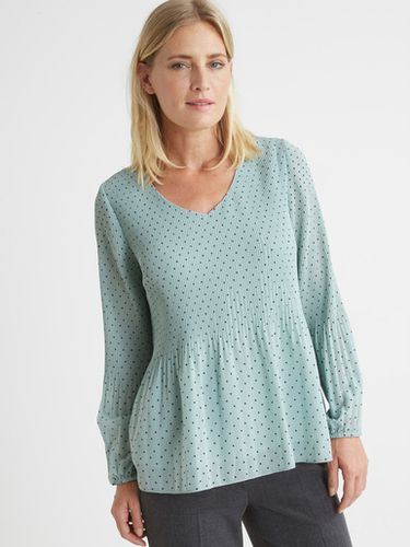 Blouse en voile au plissé permanent - Daxon - Modalova