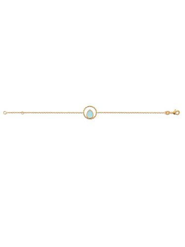 Bracelet agate bleue - Daxon - Modalova