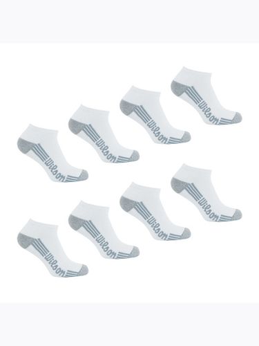 Lot de 8 paires de chaussettes basses - Wilson - Modalova