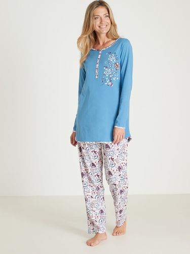 Pyjama en maille pur coton - Daxon - Modalova