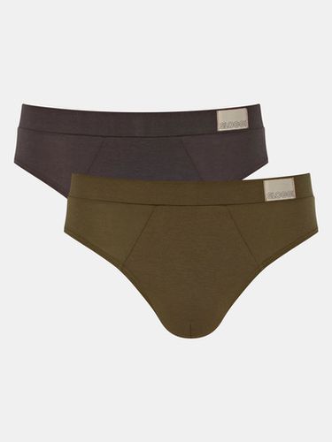 Lot de 2 slips midi GO Natural Brief - Sloggi - Modalova