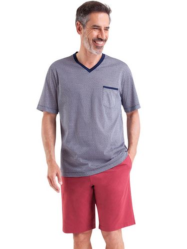 Pyjashort col V pur coton - Eminence - Modalova