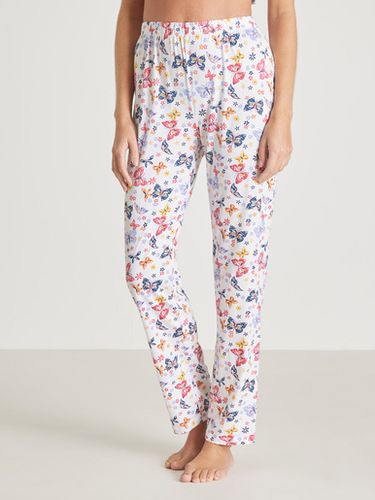 Pantalon de pyjama en maille pur coton - Daxon - Modalova
