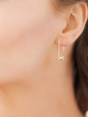 Boucle d'oreilles plaqué or - Daxon - Modalova