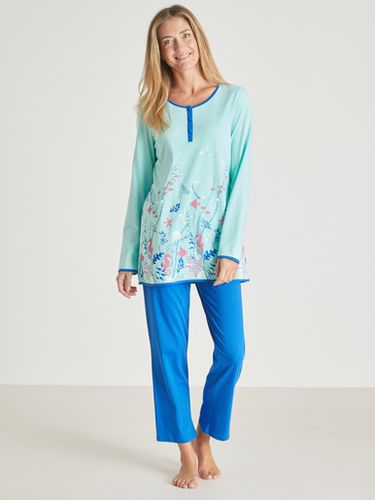 Pyjama fantaisie maille pur coton - Daxon - Modalova