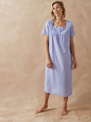 Chemise de nuit plumetis - Daxon - Modalova